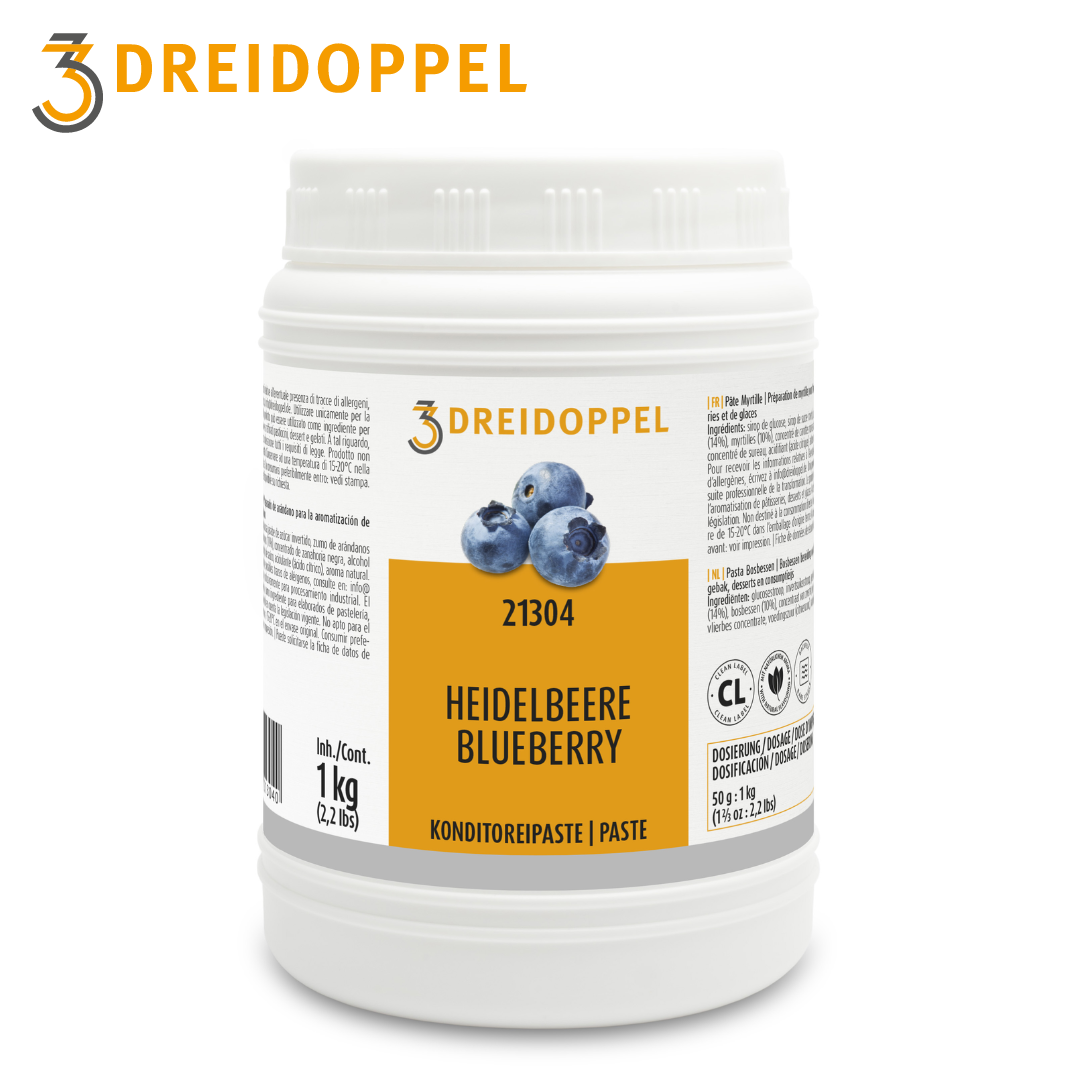 Dreidoppel Blueberry Paste 1kg