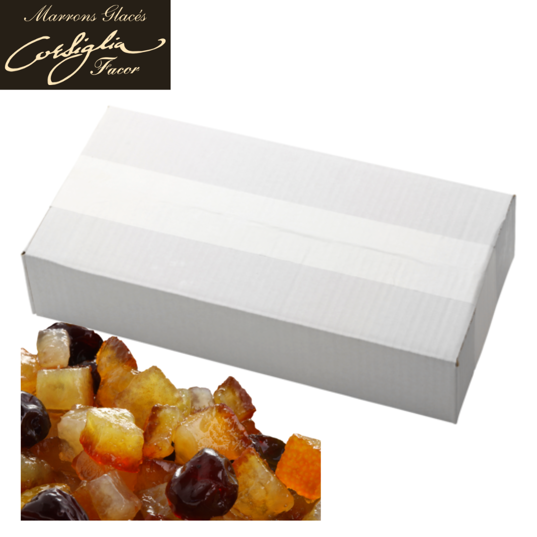 Corsiglia Panettone Cubes (Orange Lemon Amarenas) 2.5kg