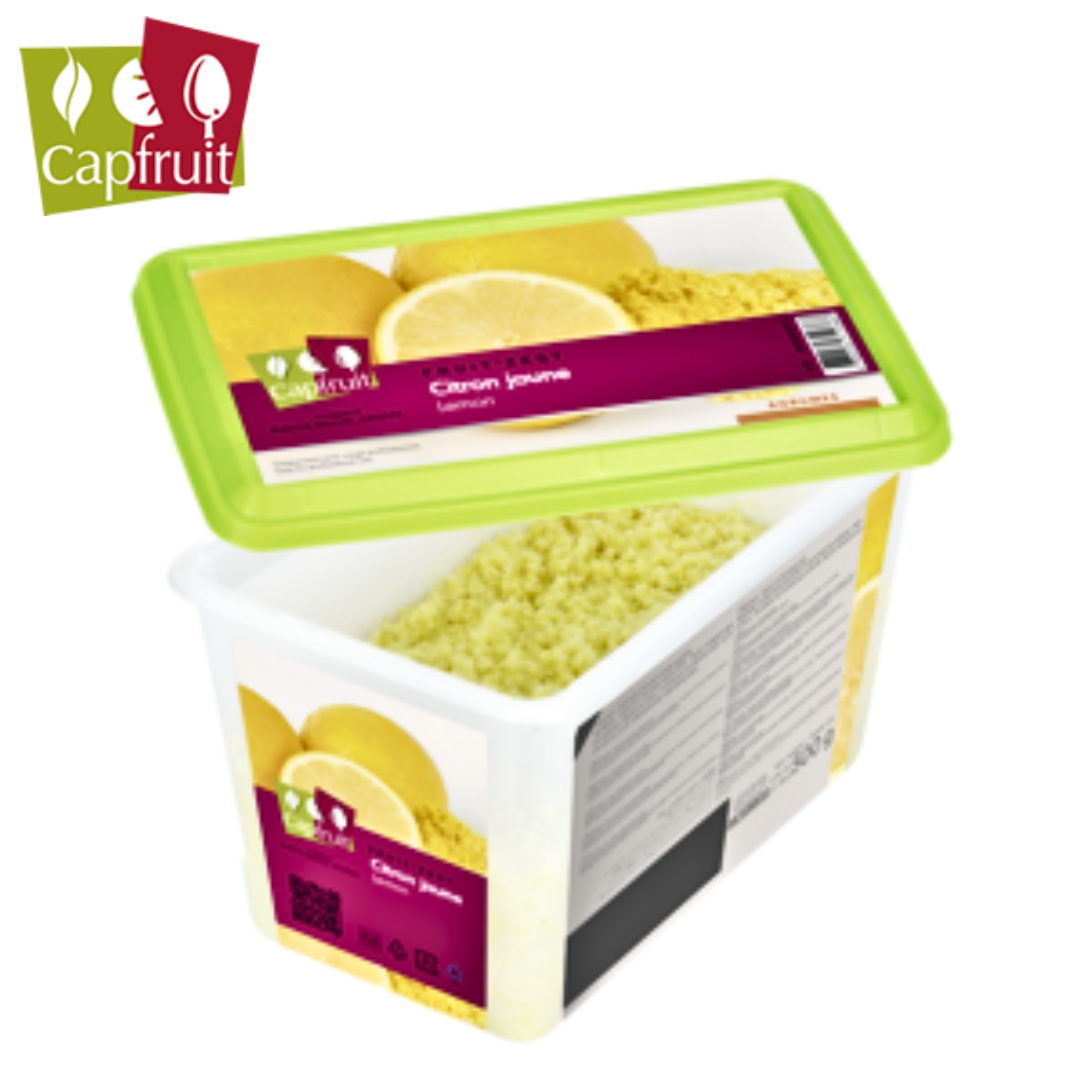 Capfruit Lemon Frozen Fruit Zest 500g