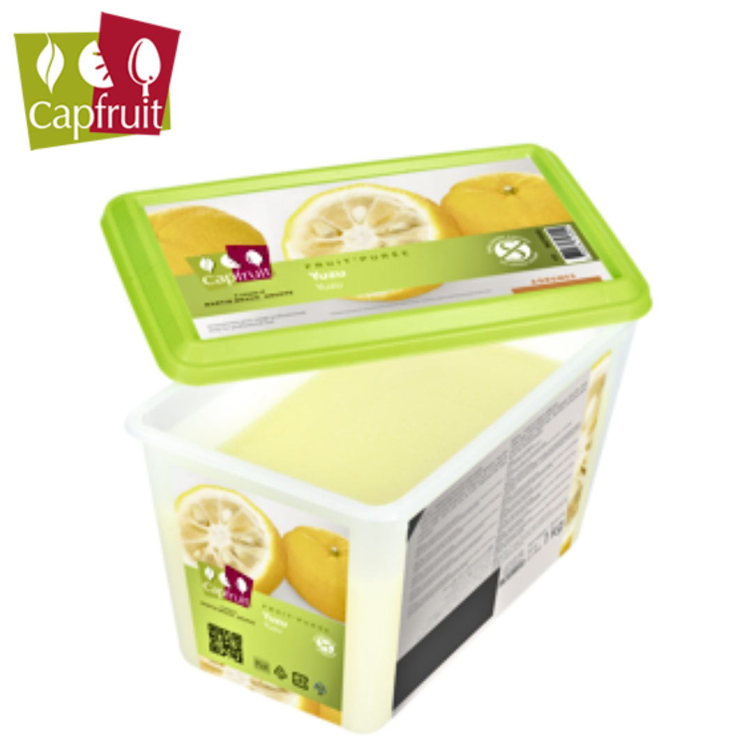 Capfruit Yuzu Frozen Fruit Puree 1kg