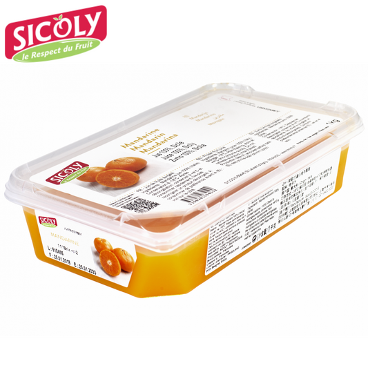 Sicoly Frozen Mandarin Juice - Sicily 1kg