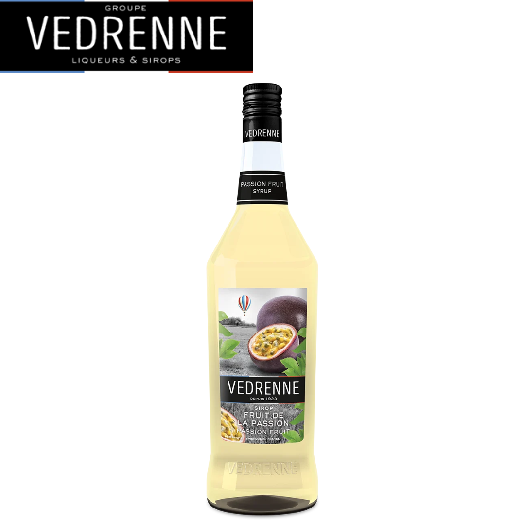 Vedrenne Passion Fruit Syrup 1L