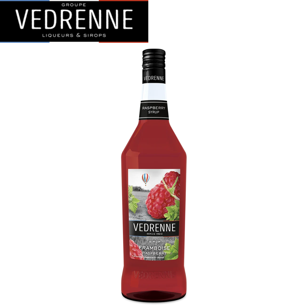 Vedrenne Raspberry Syrup 1L