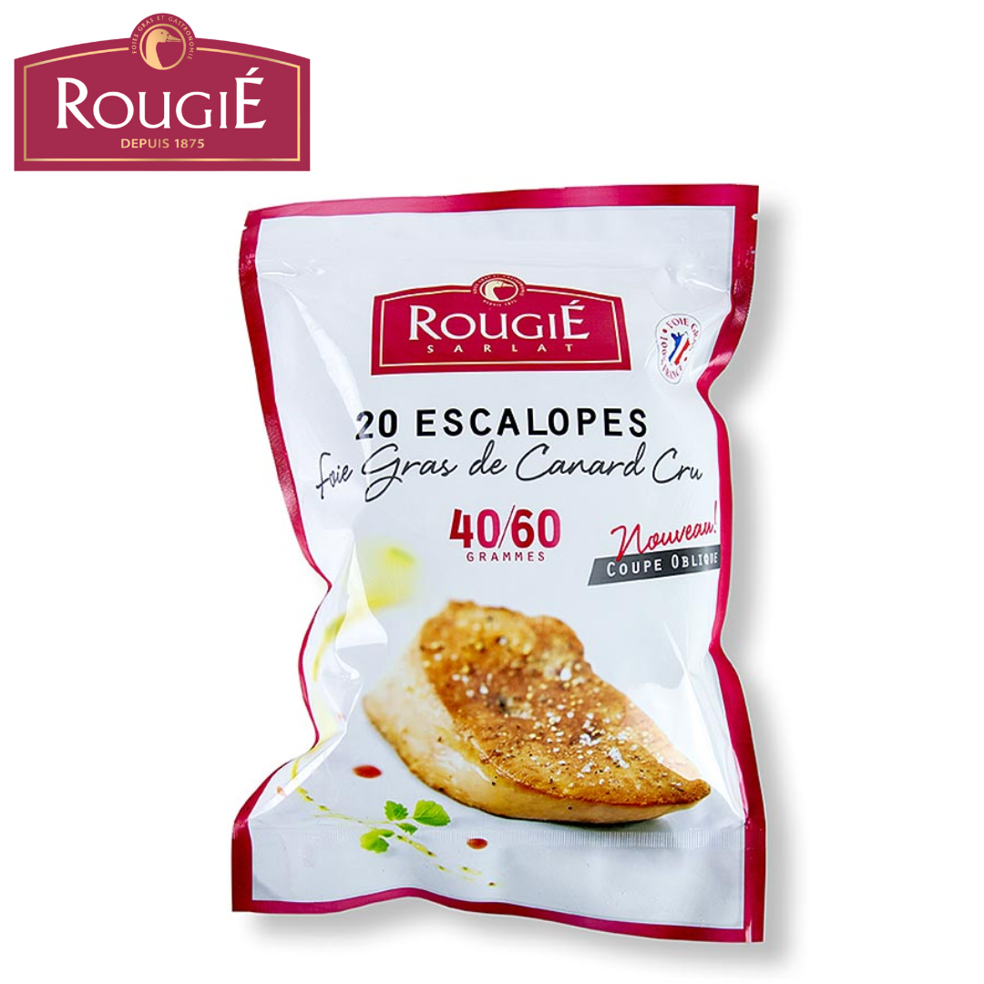 Rougie Foie Gras 40-60g/slice 1 kg