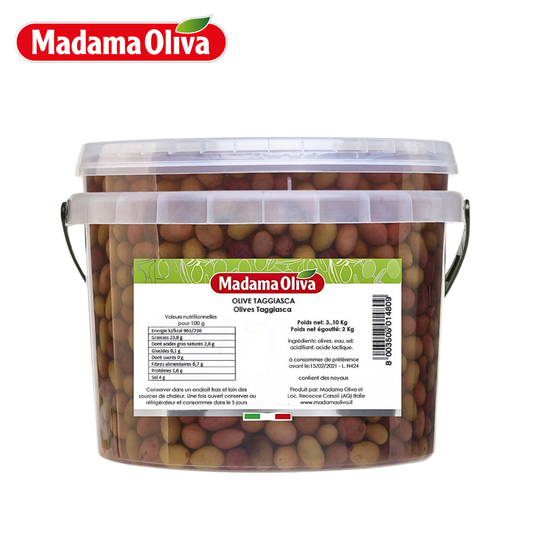 Madama Oliva Taggiasca Olives 2kg