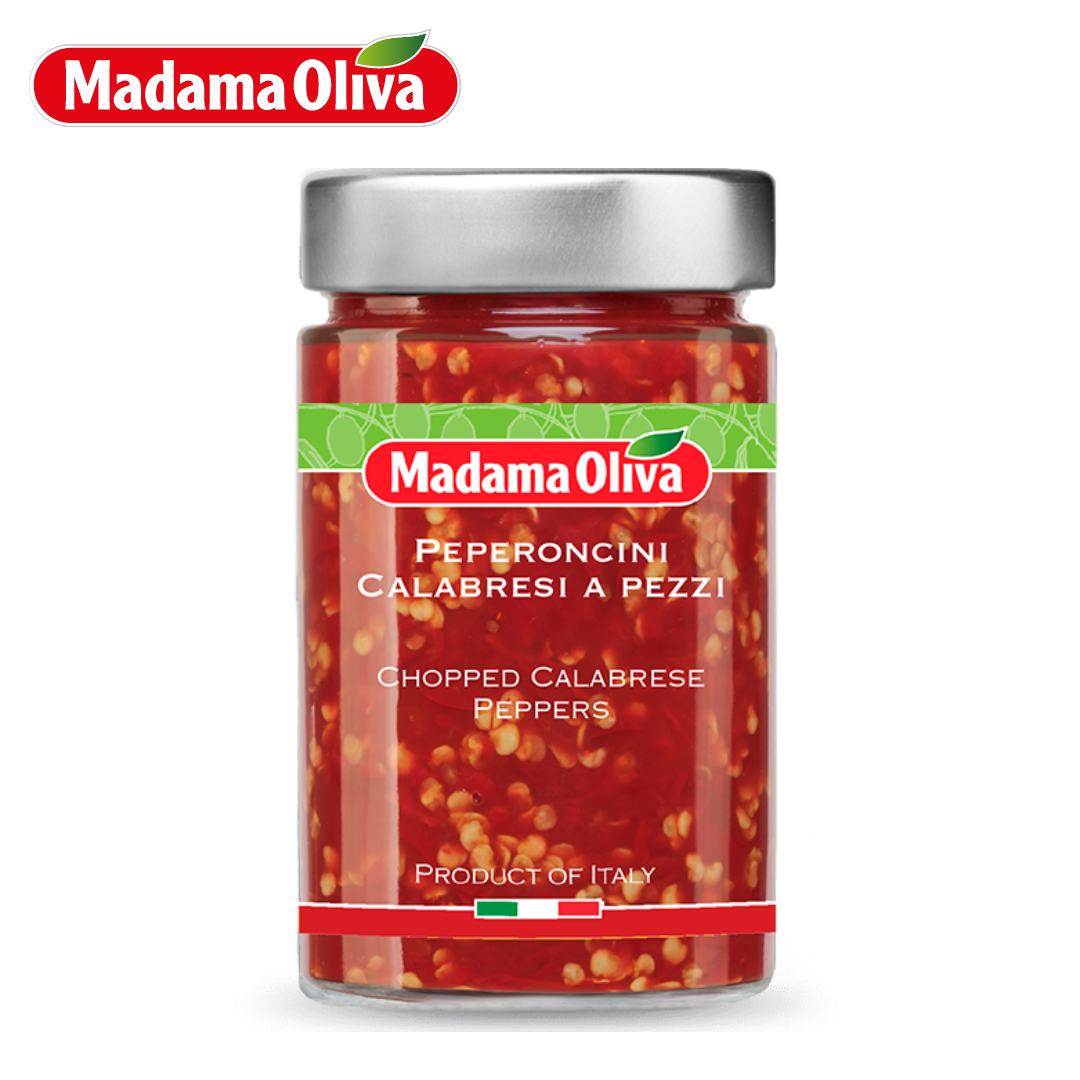 Madama Oliva Chopped Calabrese Peppers 1kg