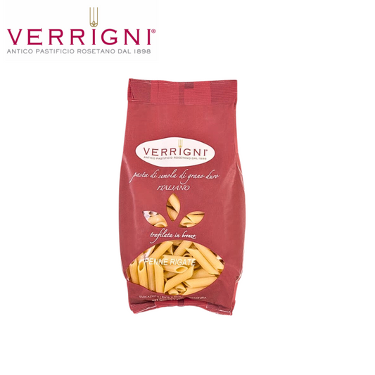 Verrigni Italian Durum Wheat Penne Rigate 004 500g