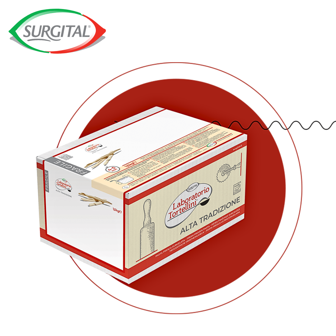 Surgital Fresh Strigoloni Pasta IQF 1.5kg