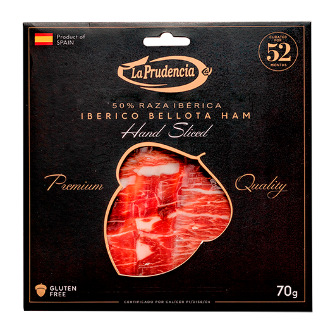 La Prudencia Hand-Carved Iberico Ham Bellota (70g)