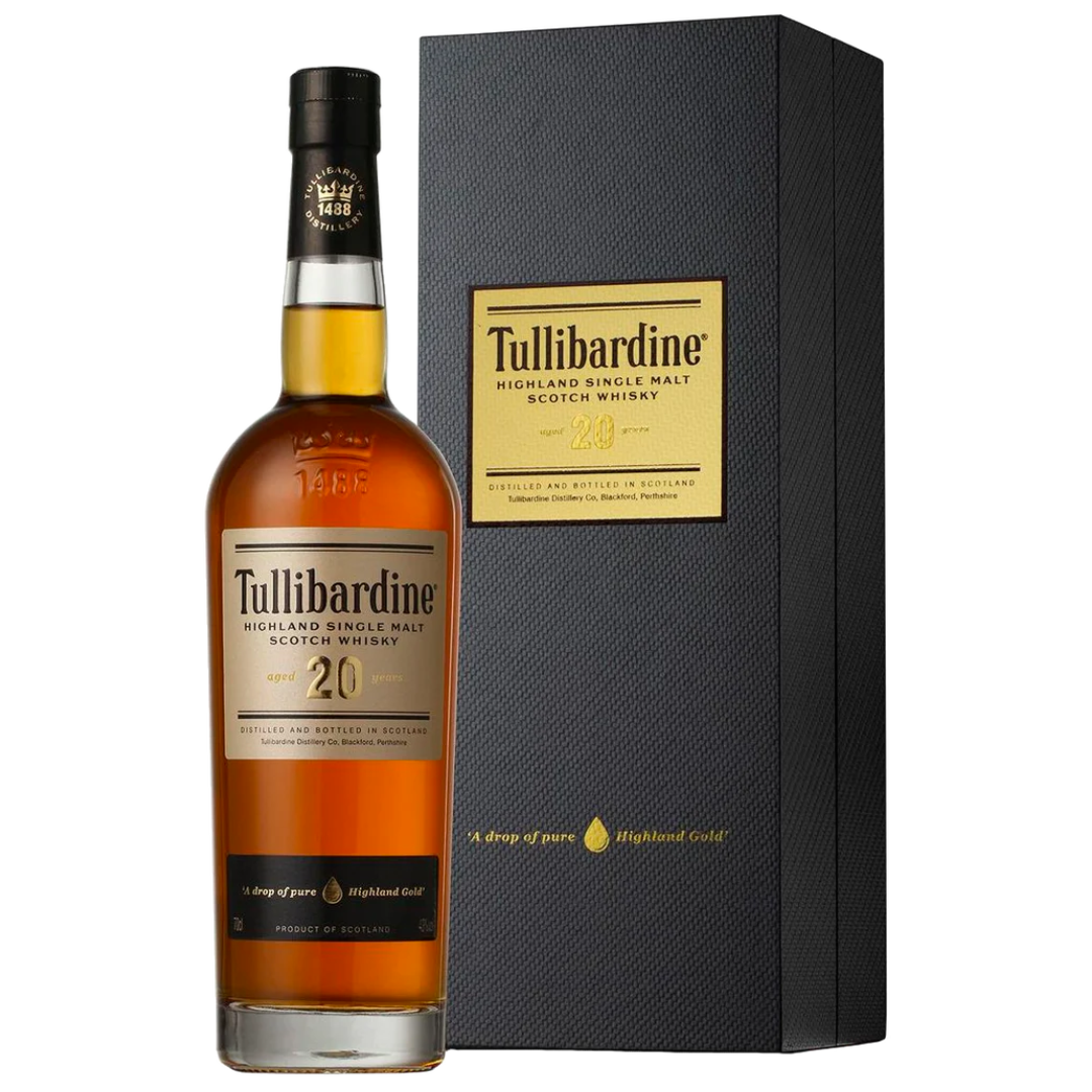 Tullibardine 20YO Highland Single Malt Scotch Whisky (70cl)