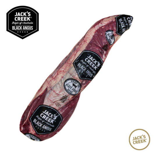 Jack's Creek Black Angus Hanging Tender Slab MB3+ (1.9kg-2.7kg)
