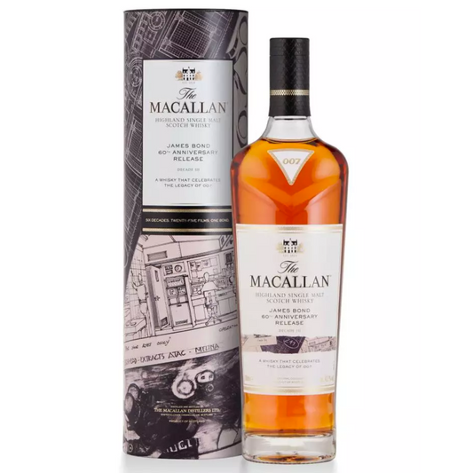 The Macallan James Bond 60th Anniversary Release, Decade III Highland Single Malt Scotch Whisky