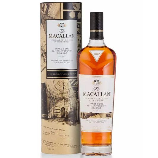 The Macallan James Bond 60th Anniversary Release, Decade V Highland Single Malt Scotch Whisky