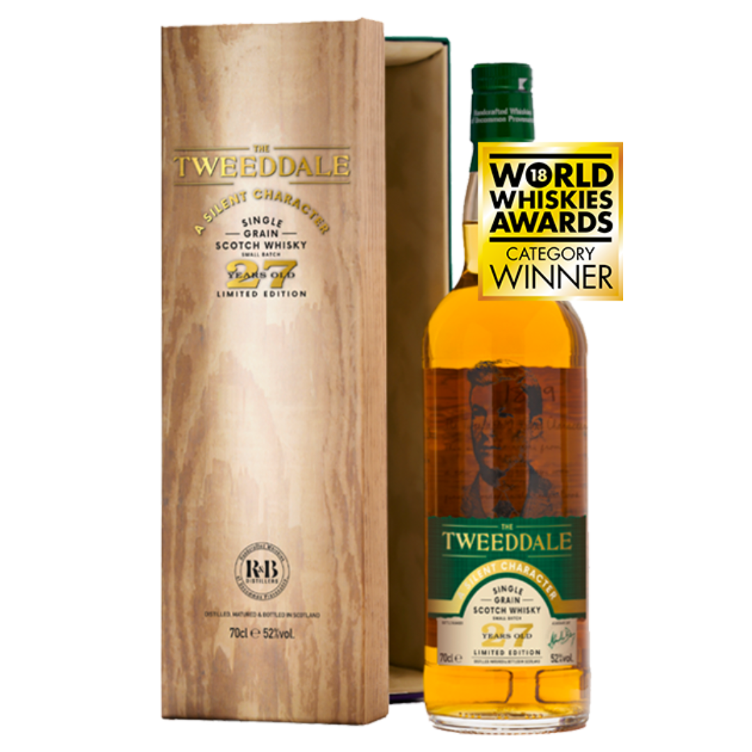 The Tweedale A Silent Character 27YO Single Grain Scotch Whisky (70cl)