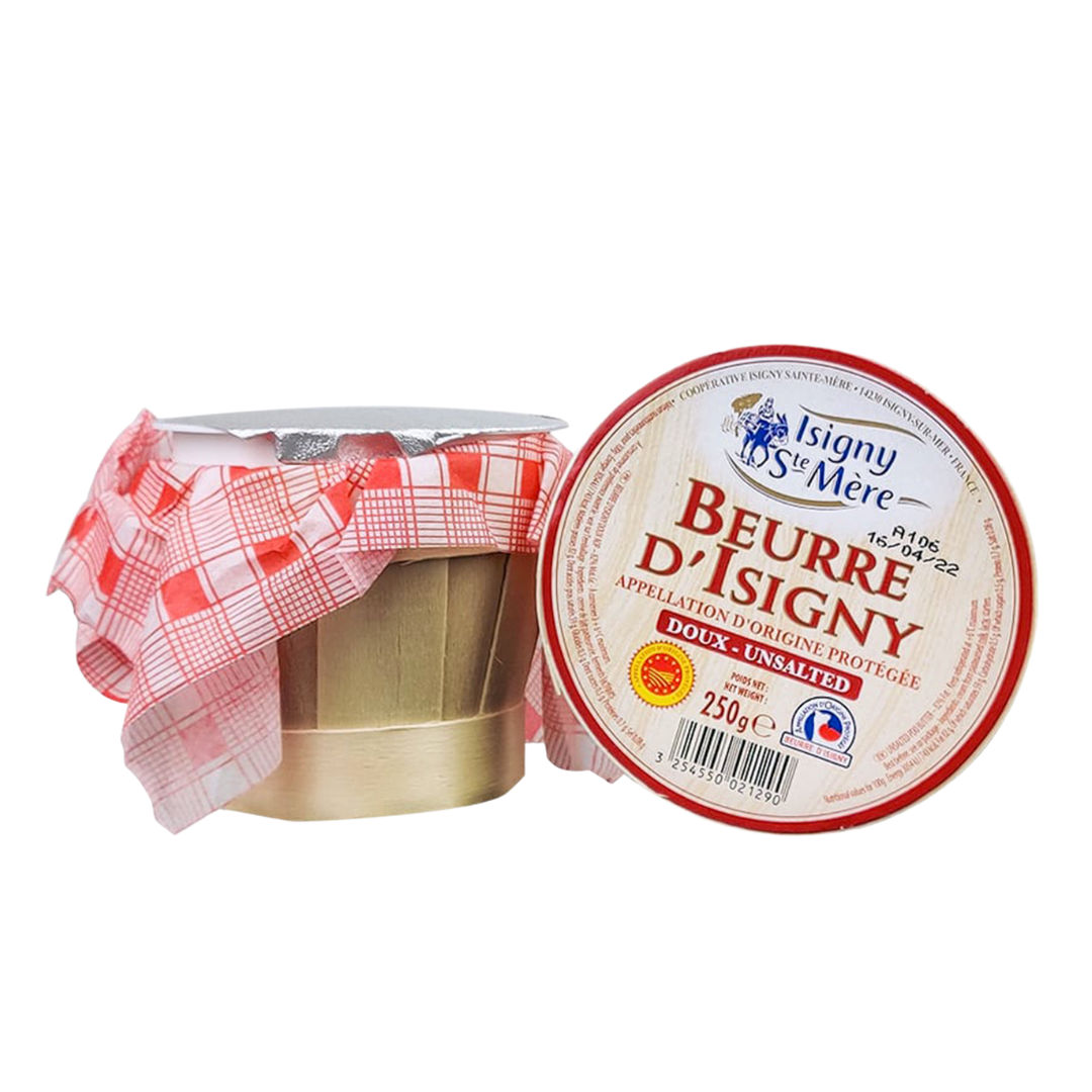 Isigny Sainte-Mère Unsalted Butter AOP (250g x 6pcs)