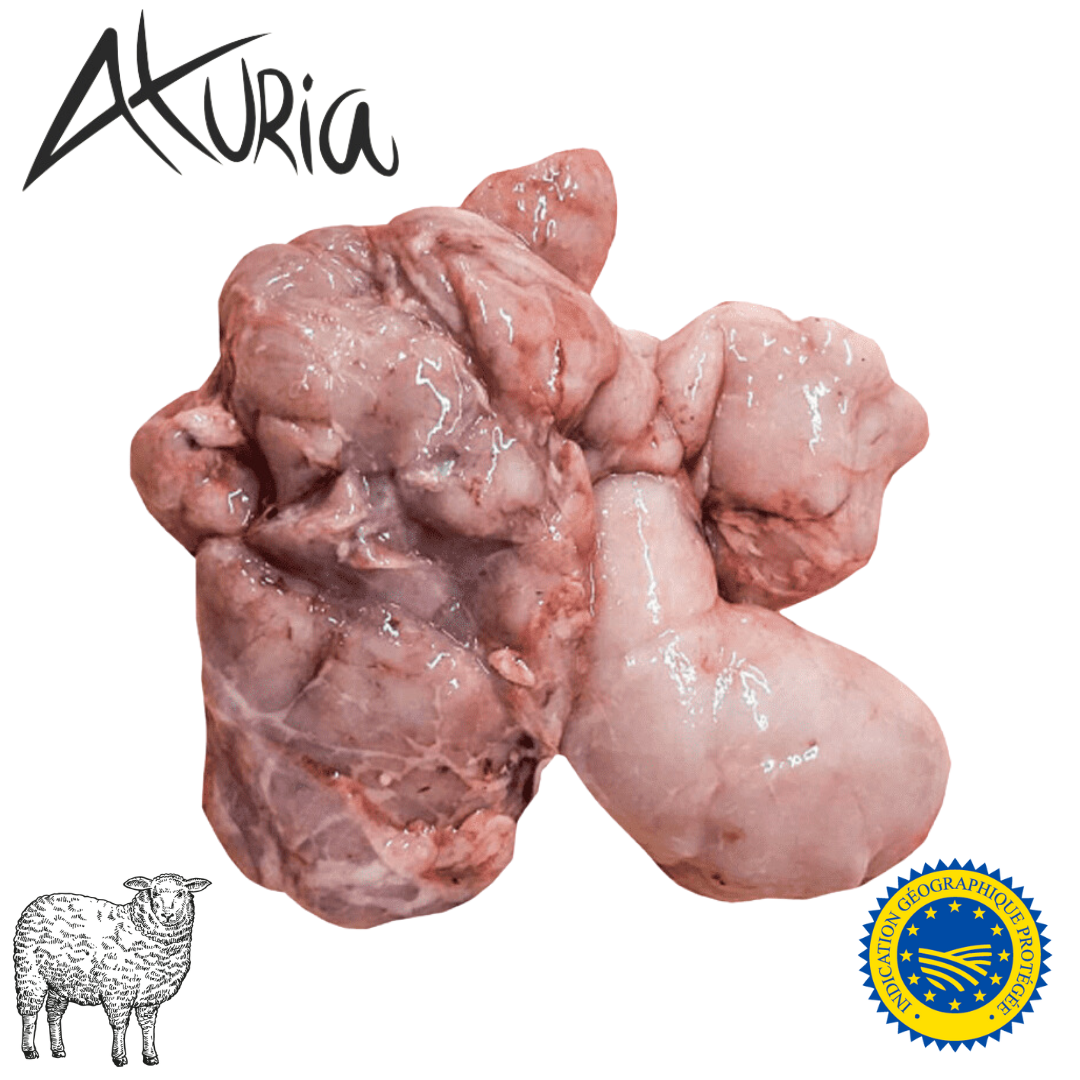 Axuria Milk-Fed Pyrenees Suckling Lamb Sweetbreads (1kg pack)