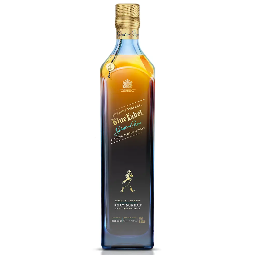 Johnnie Walker Blue Label Ghost & Rare Port Bundas Blended Scotch Whisky (75cl)