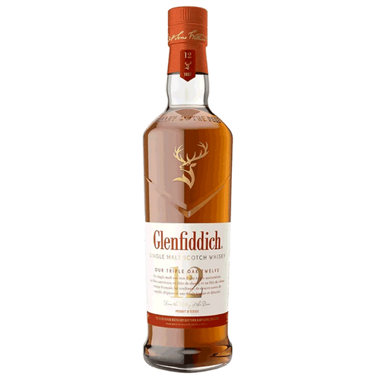 Glenfiddich 12YO Triple Oak Single Malt Scotch Whisky (70cl)