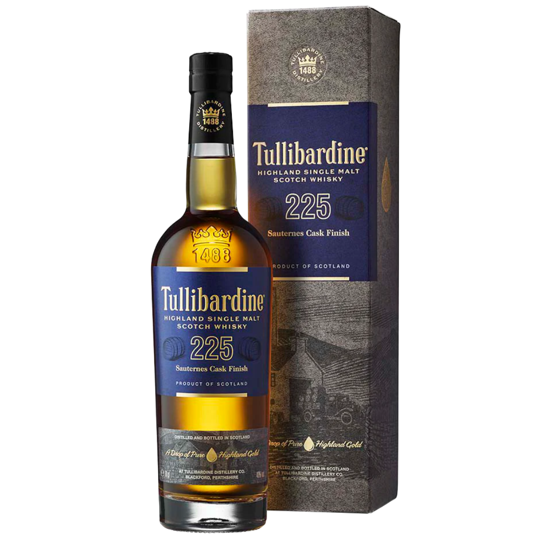 Tullibardine 225 Sauternes Cask Finish Whisky (70cl)