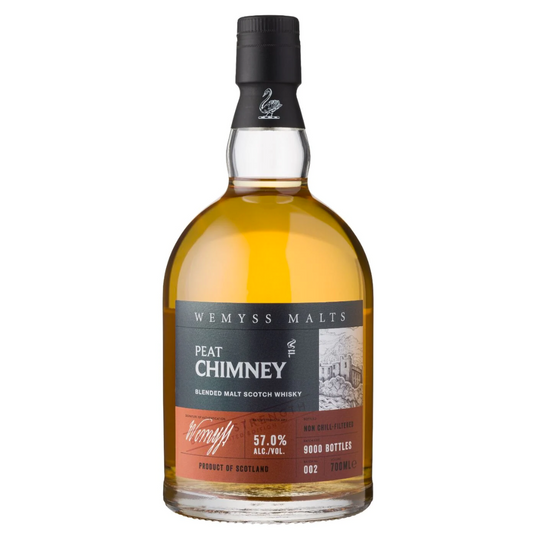 Wemyss Malts Peat Chimney Batch Strength Batch No.002 Blended Malt Scotch Whisky (70cl)