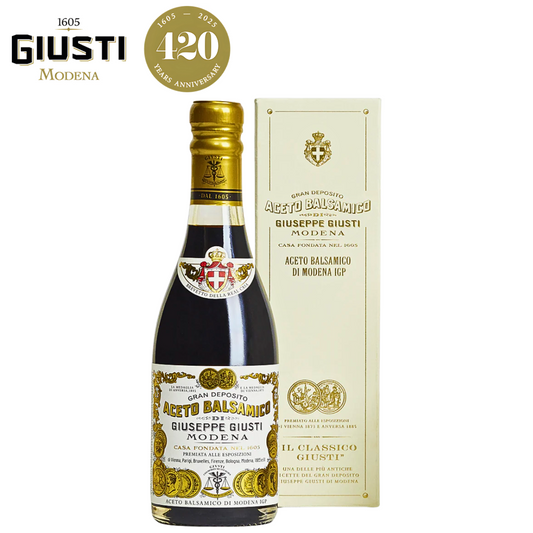 Acetaia Giusti 2 Gold Medals "Il Classico" Champagnotta 250ml bottle from Modena, Italy