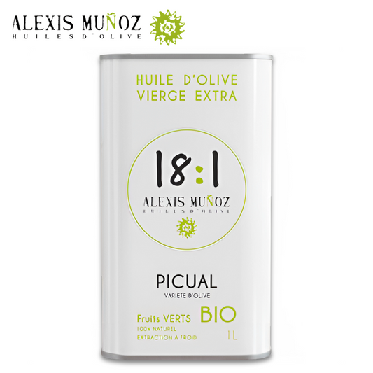 Alexis Muñoz Organic Picual 18:1 Olive Oil 1L