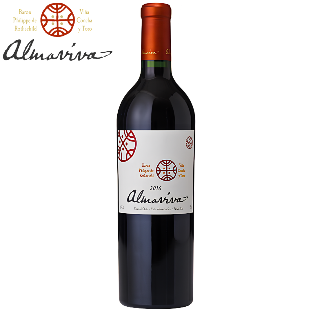 Almaviva 2016 Puente Alto Chile premium red wine