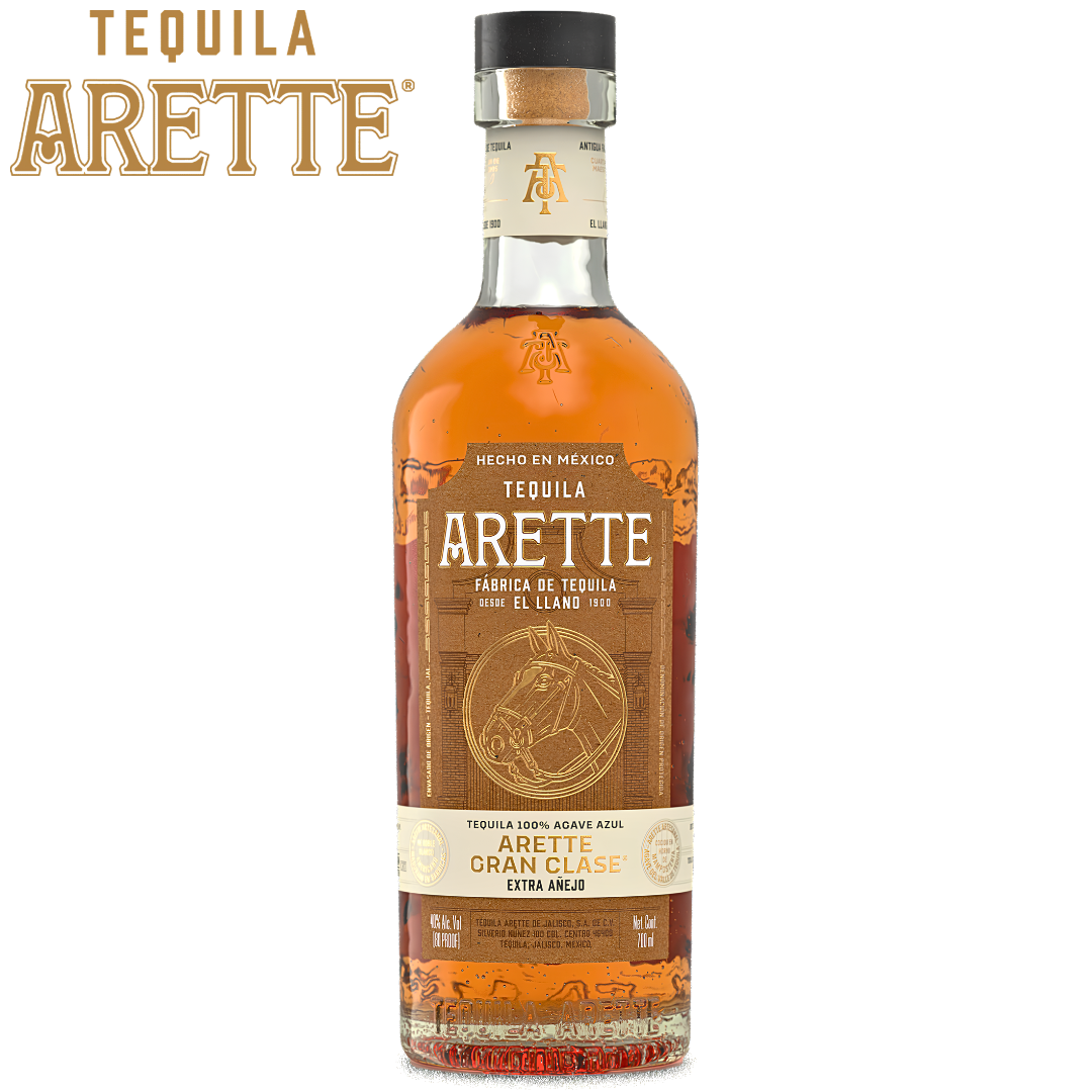 Arette Gran Clase Extra Añejo Tequila 700ml 100% Blue Weber Agave Mexico
