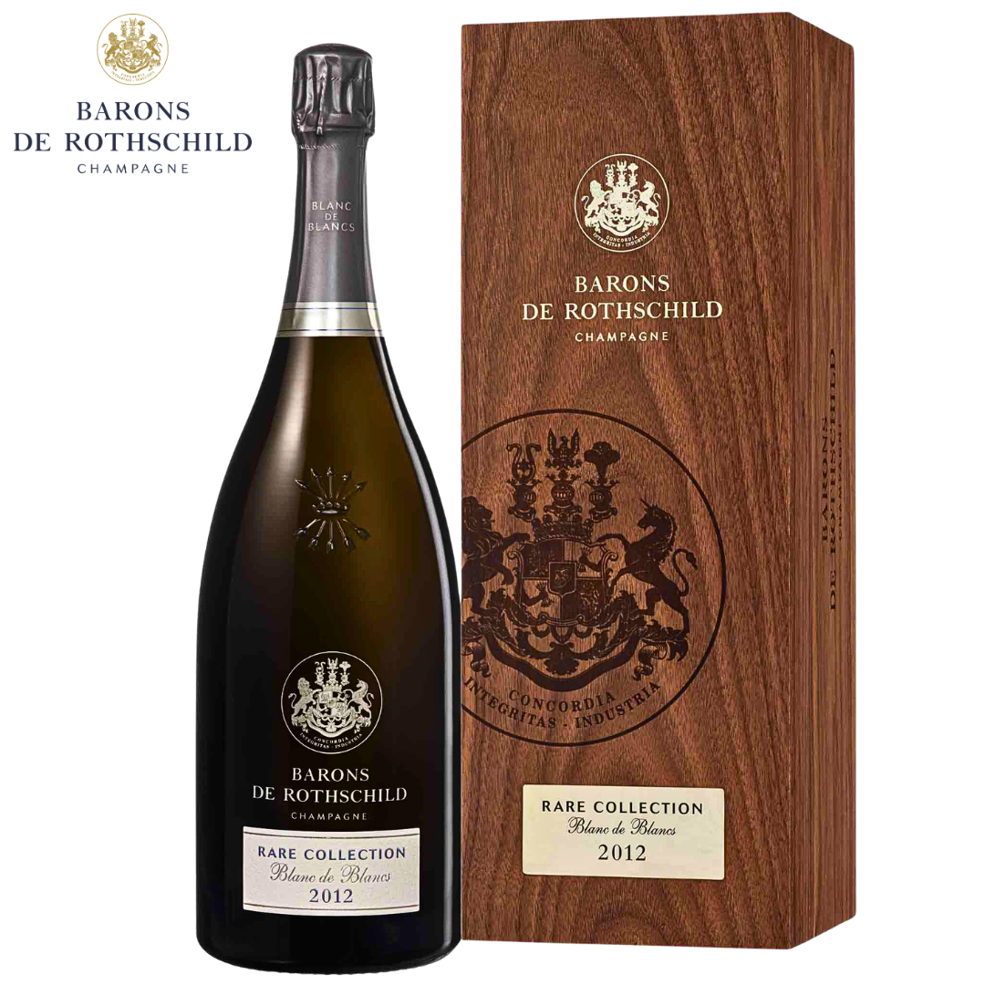 Barons de Rothschild Champagne Rare Collection Blanc de Blancs 2012 1.5L bottle with Coffret