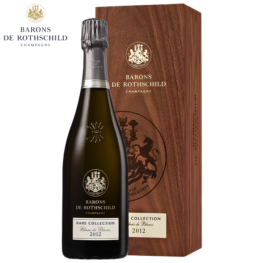 Barons de Rothschild Champagne Rare Collection Blanc de Blancs 2012 750ml bottle with Coffret