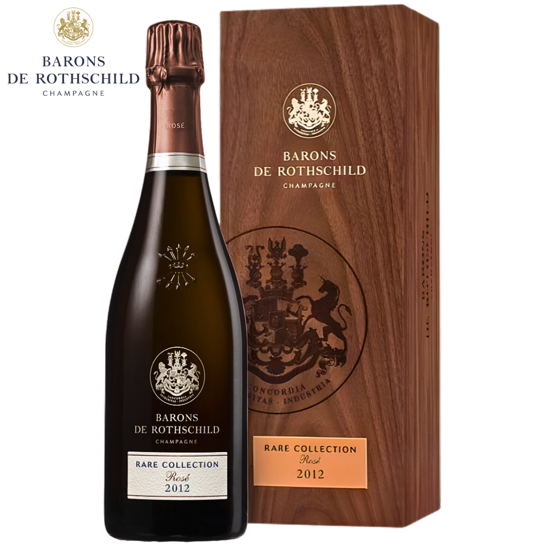 Barons de Rothschild Champagne Rare Collection Rosé 2012 750ml bottle with Coffret