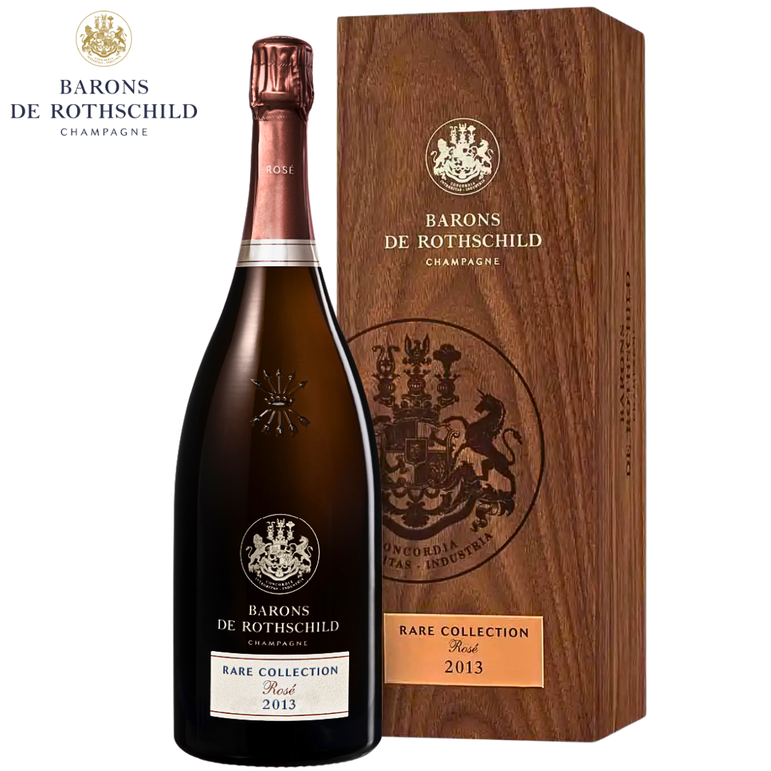 Barons de Rothschild Champagne Rare Collection Rosé 2013 1.5L with Coffret