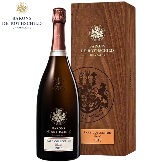 Barons de Rothschild Champagne Rare Collection Rosé 2013 1.5L with Coffret