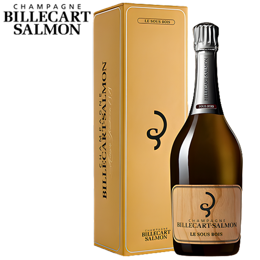 Billecart Salmon Champagne Brut Sous Bois 750ml bottle with gift box