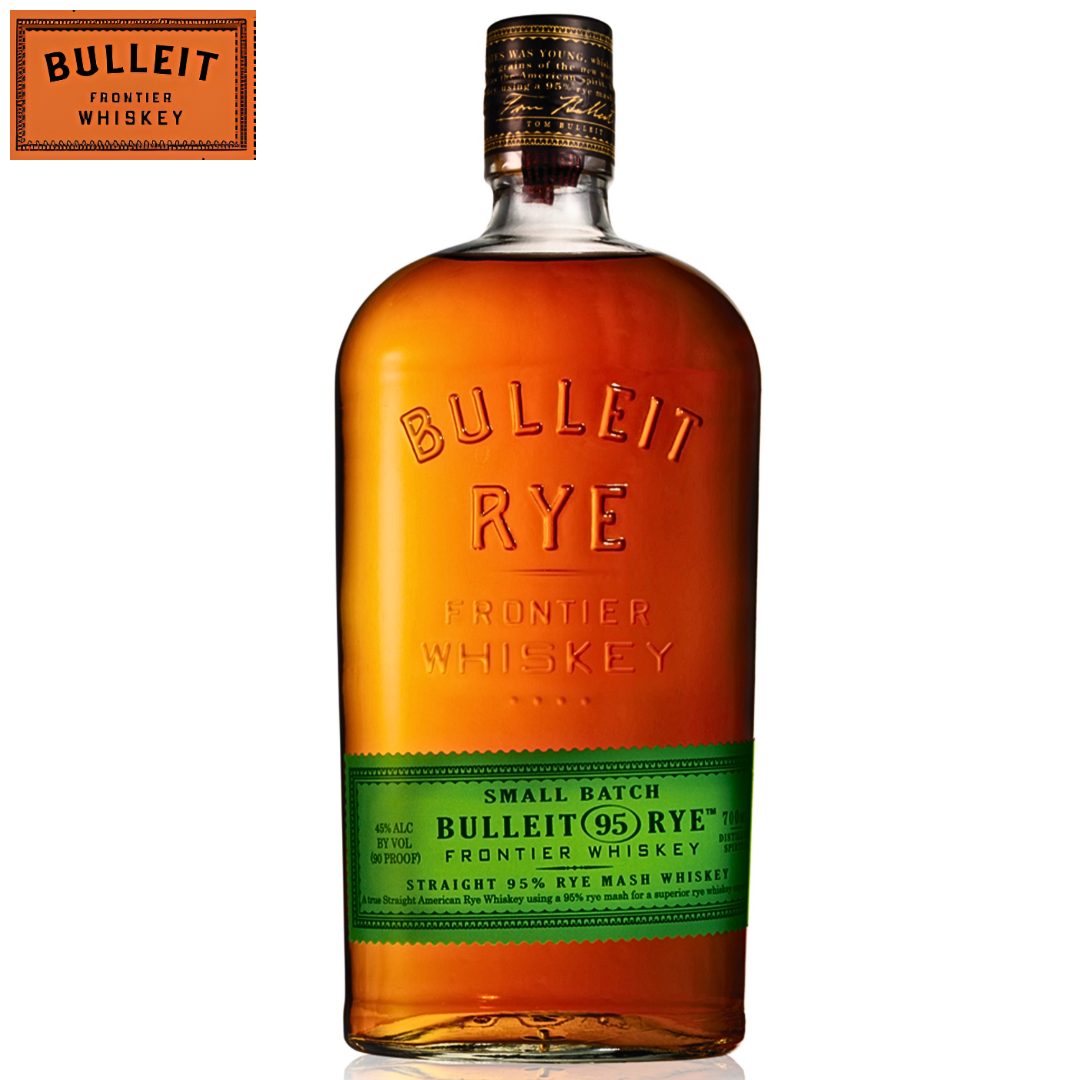 Bulleit 95 Rye Frontier Whiskey 700ml bottle