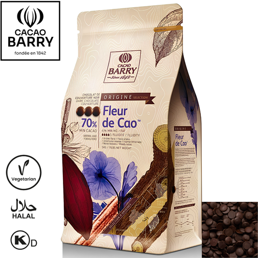 Cacao Barry Fleur de Cao 70% Pistols 5kg