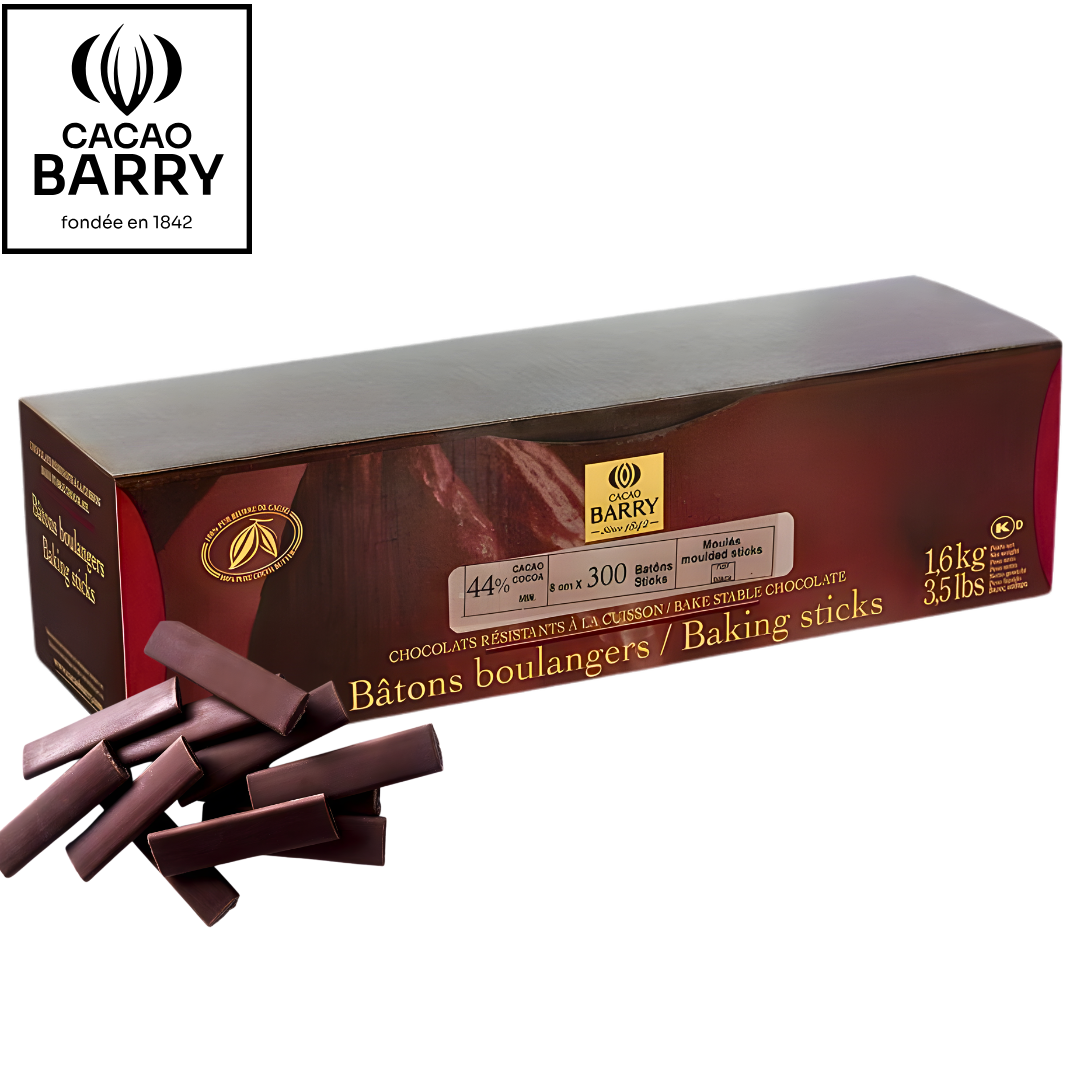 Cacao Barry batons boulangers chocolate sticks pain au chocolat baking