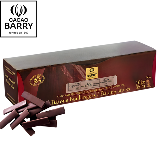 Cacao Barry batons boulangers chocolate sticks pain au chocolat baking