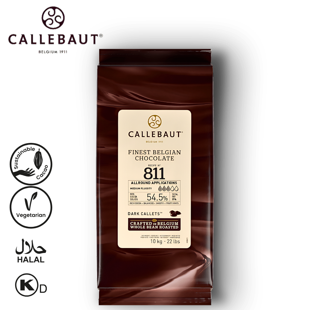 Callebaut Dark Chocolate 811 10kg Callets