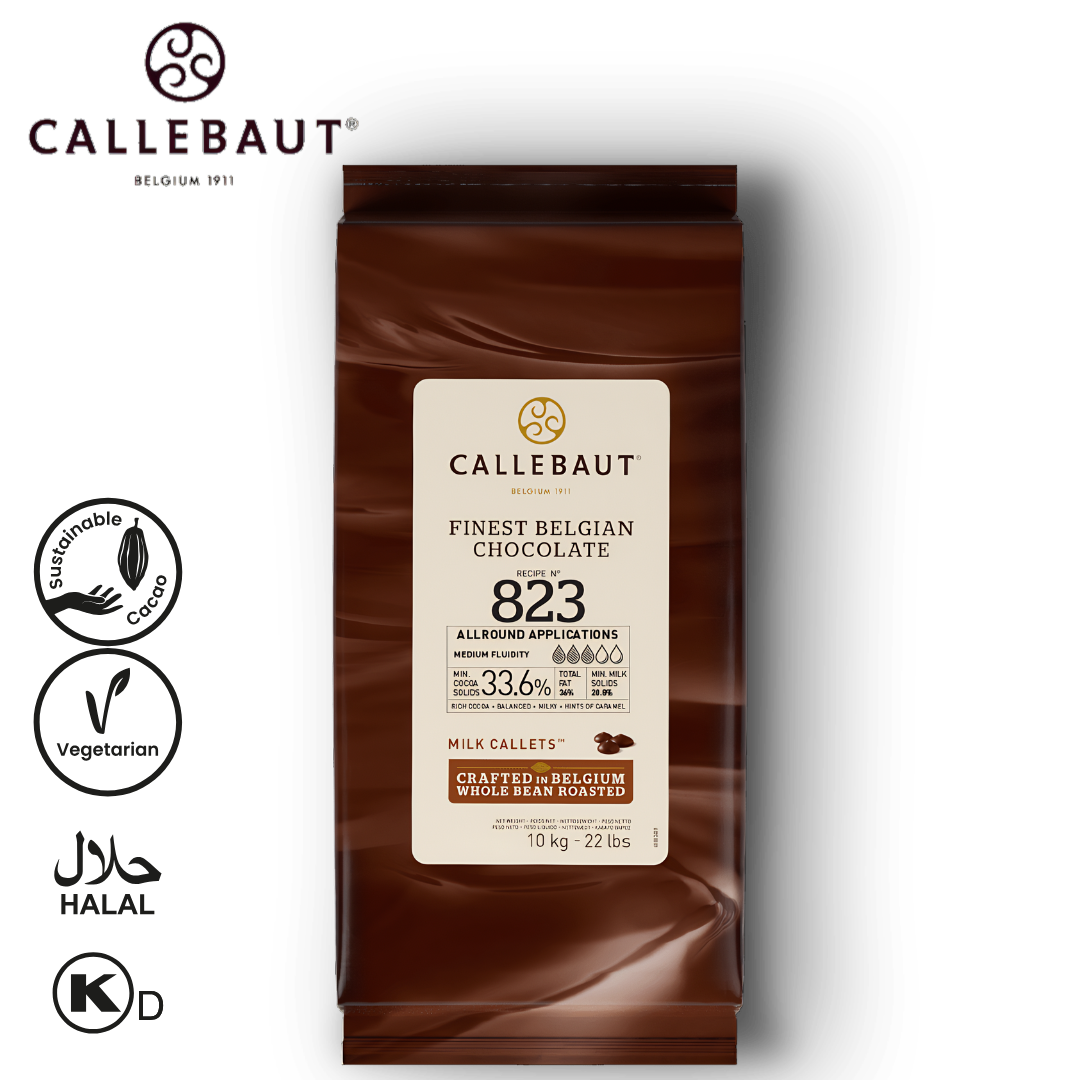 Callebaut Milk Chocolate 823 10kg Callets
