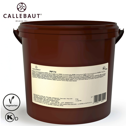 Callebaut Pure Roasted Hazelnut Paste PNP-T14 5kg Bucket