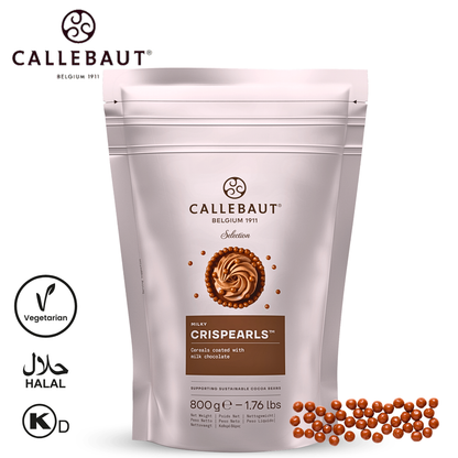 Callebaut Selection Milk Chocolate Crispearls