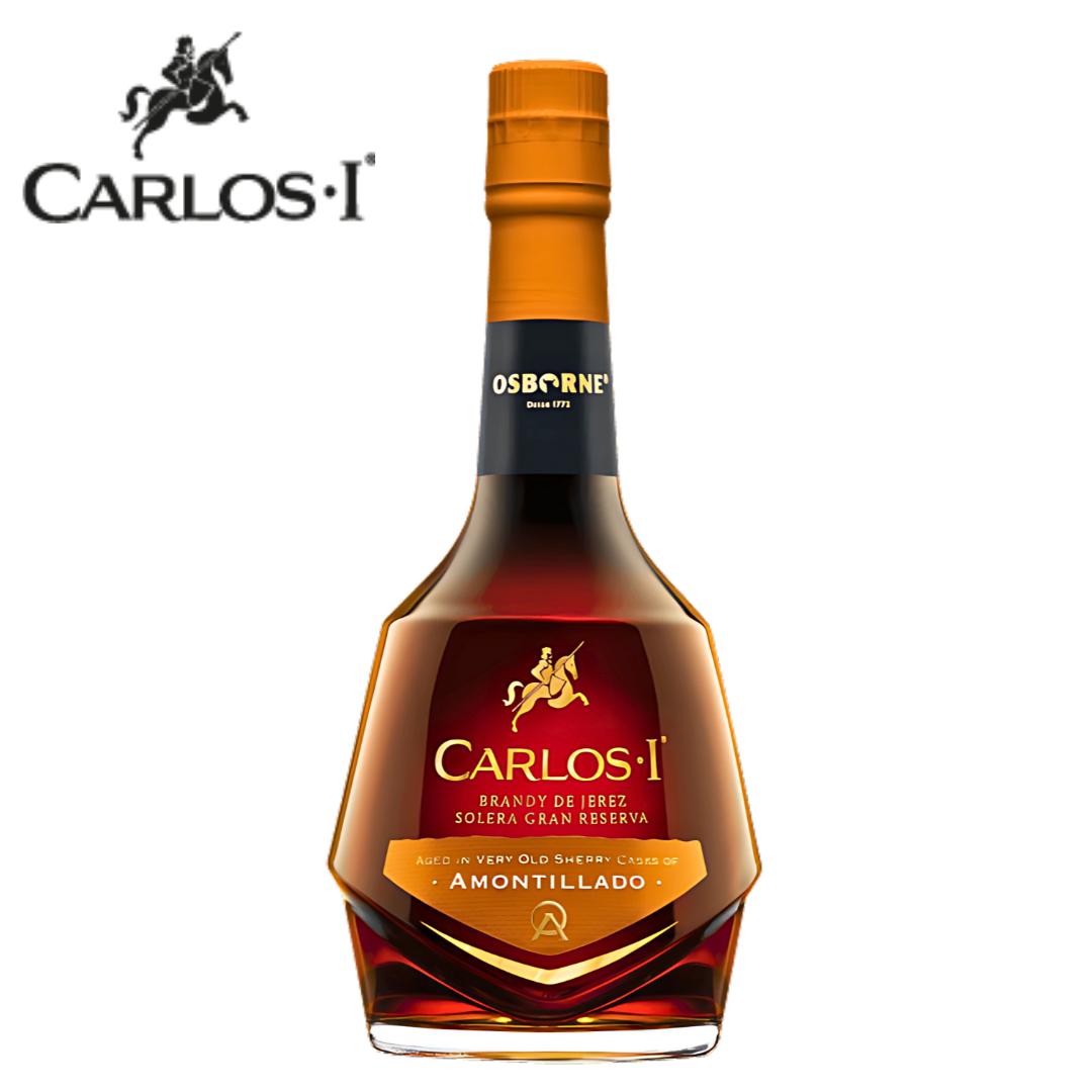 Carlos I Amontillado Brandy de Jerez Solera Gran Reserva 70cl