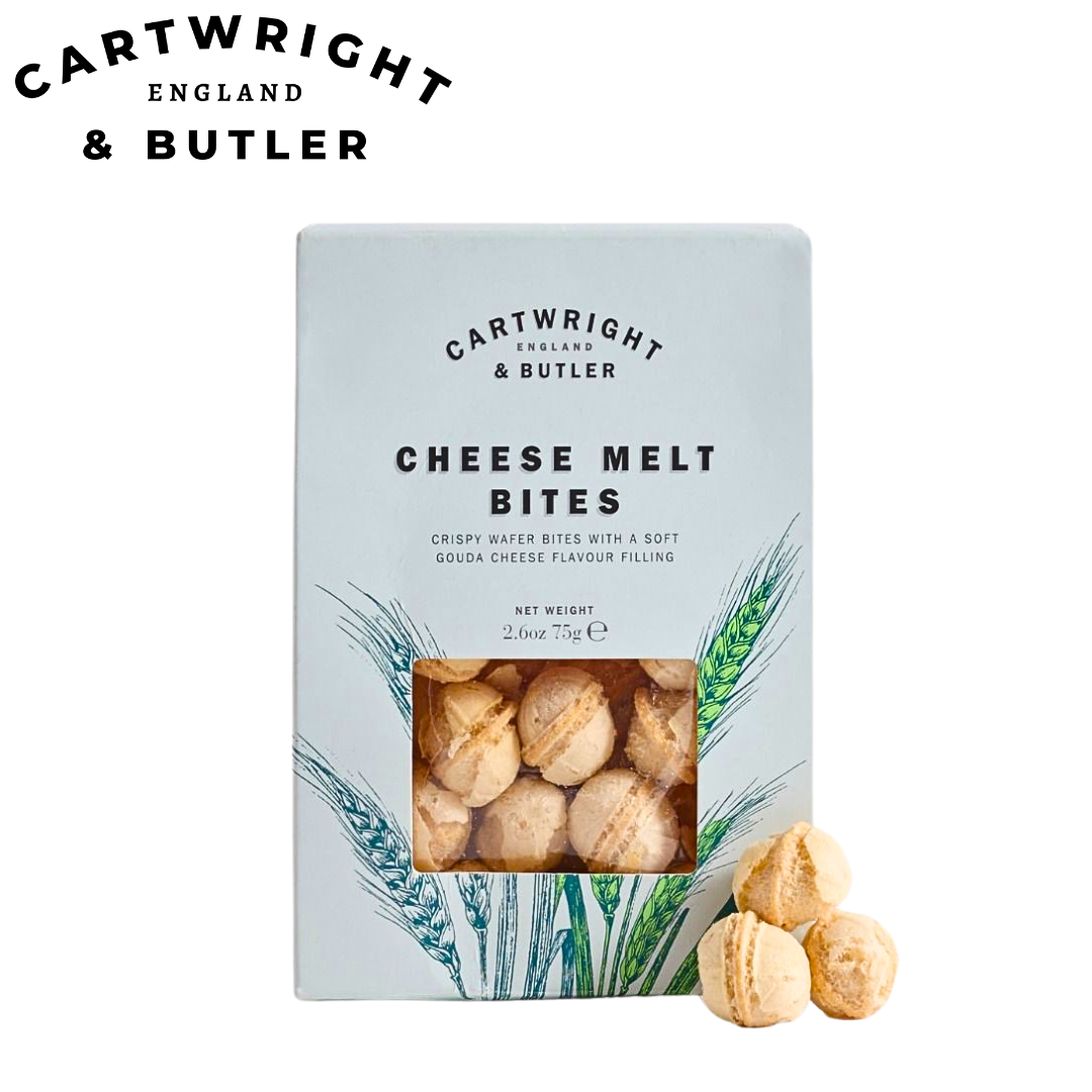 Cartwright & Butler Gouda Cheese Melts 75g savoury cheese biscuits