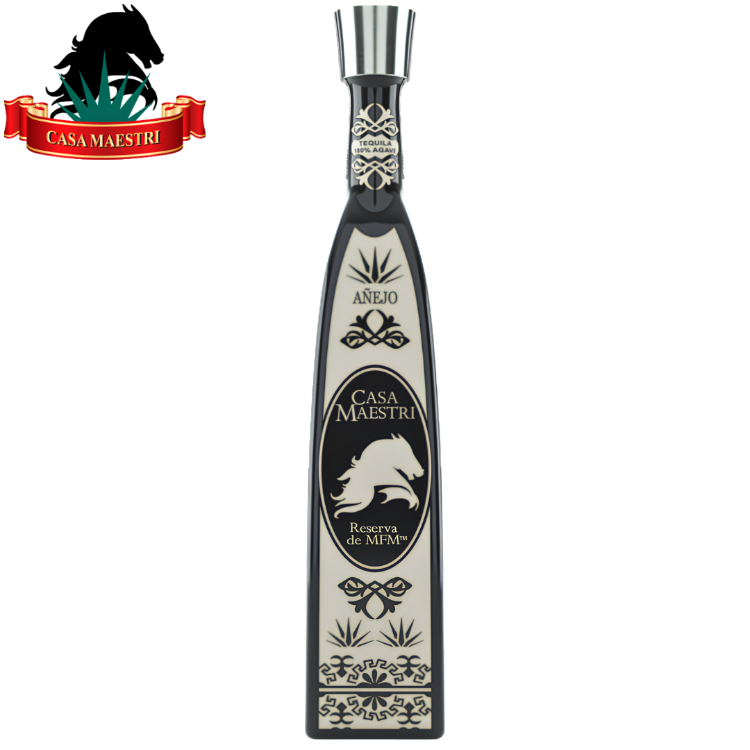 Casa Maestri Reserva MFM Añejo Tequila Ceramic Bottle 750ml