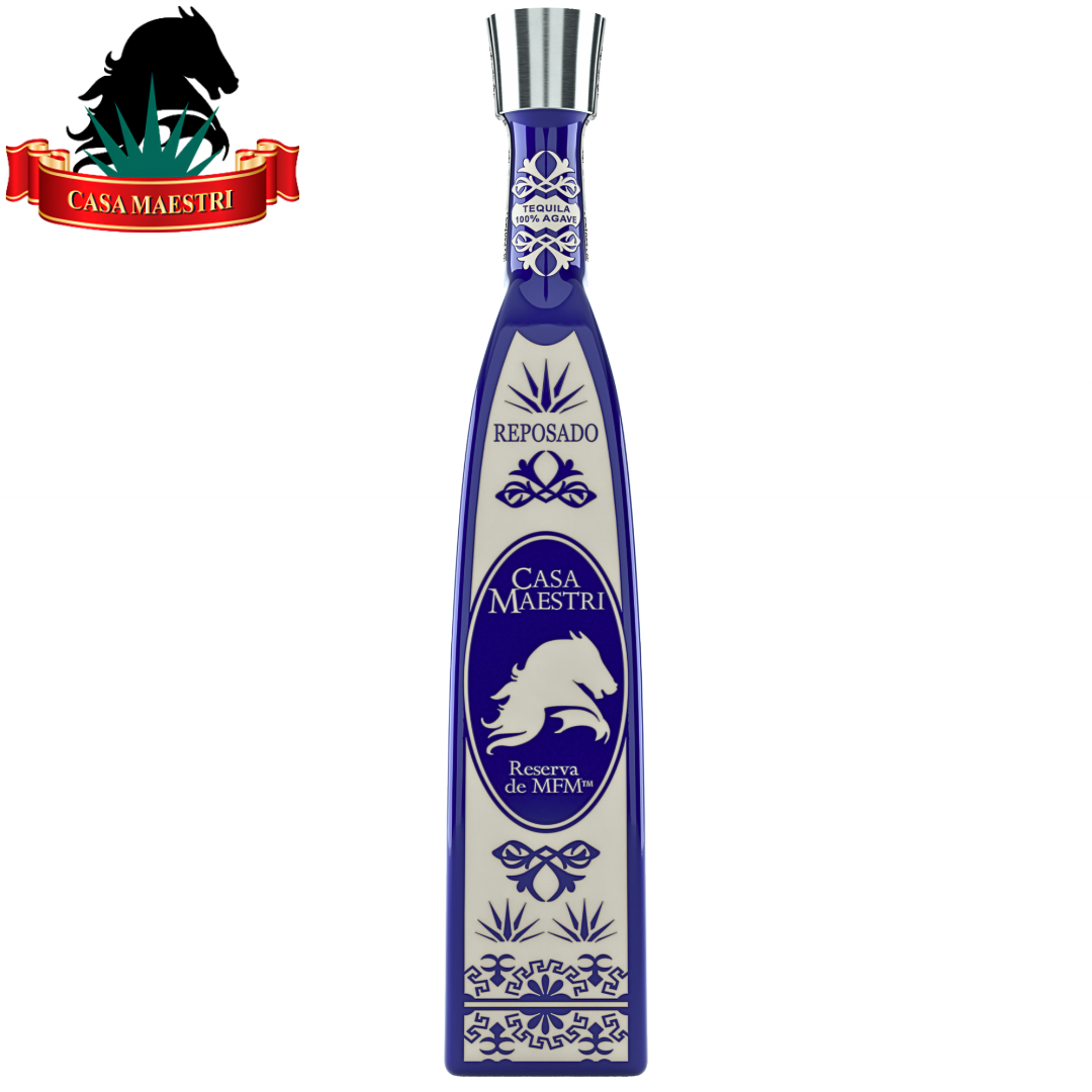 Casa Maestri Reserva MFM Reposado Tequila Ceramic Bottle 750ml