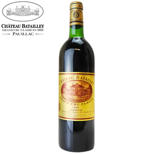 Château Batailley Pauillac Grand Cru Classé 1982 Bordeaux Red Wine