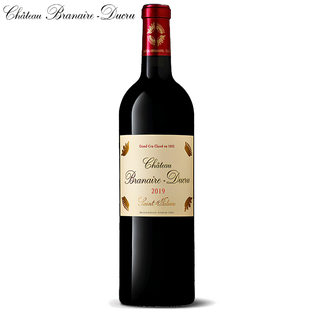Château Branaire-Ducru 2019 Saint-Julien Bordeaux Fourth Growth Grand Cru Classé French red wine 750ml bottle