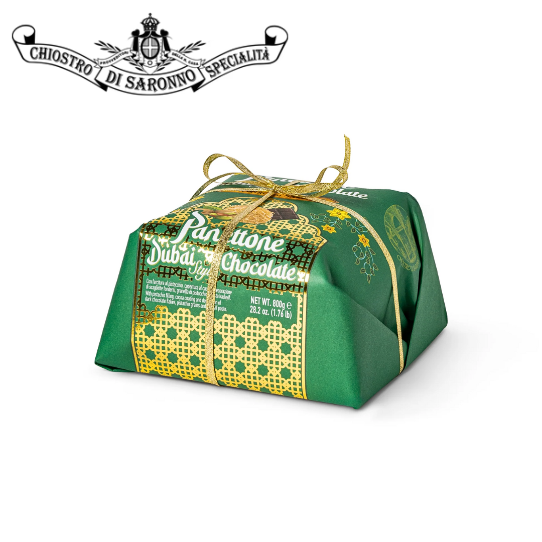 Chiostro di Saronno Dubai Style Chocolate Panettone 800G
