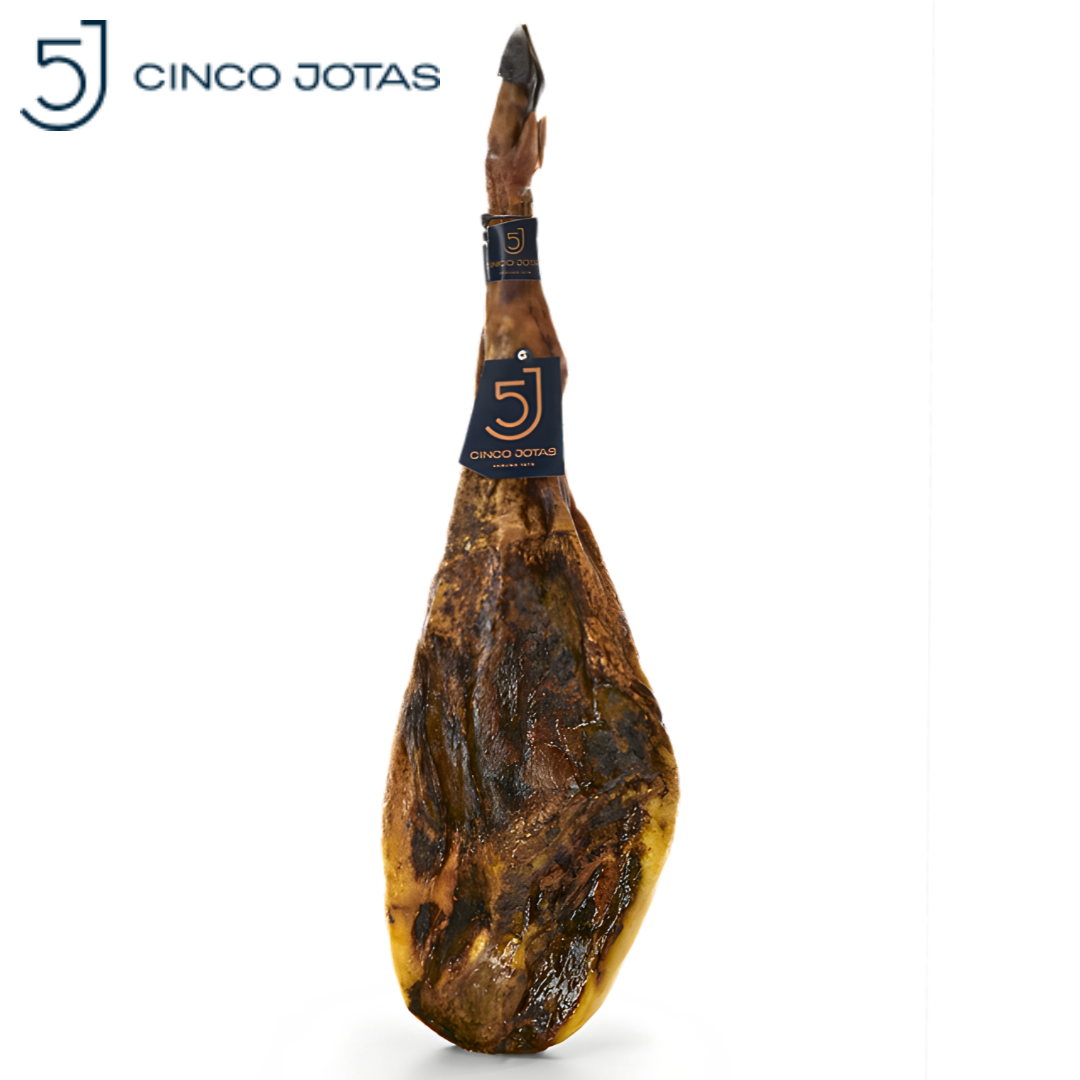 Cinco Jotas (5J) Jamón 100% Ibérico de Bellota Whole Ham – 7-8 kg Spanish acorn-fed cured ham